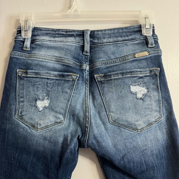 KanCan Mid Rise Ankle Skinny Jeans Size 00 - Picture 8 of 13